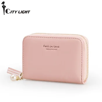 

10 Card Slots Women Card Holders Fashion Pu Leather Brand Female Card Wallet Fresh Card Holder Organizer