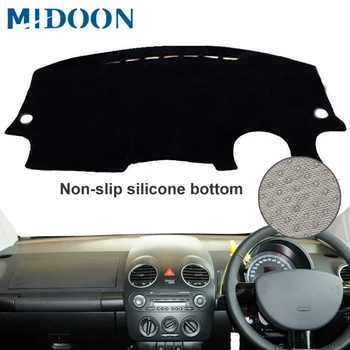 

MIDOON For Volkswagen VW Beetle A4 1998-2006 2007 2008 2009 2010 Right Hand Drive Dash Mat DashMat Silicone Car Dashboard Cover