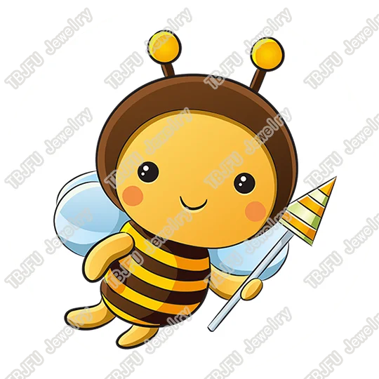 40 шт./лот, 10 мм, 12 мм, 14 мм, 16 мм, круглый стеклянный кабошон с рисунком пчелы для изготовления ювелирных изделий своими руками, компоненты T029 - Цвет: 7