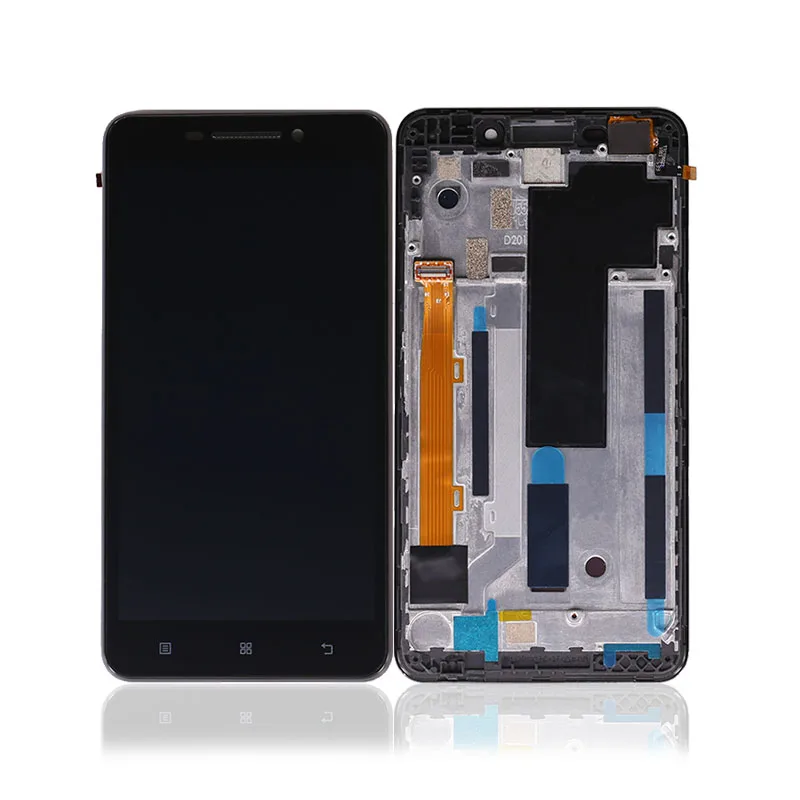 

for Lenovo A5000 LCD Display and Touch Screen Assembly with Frame A5000 Display Digitizer Panel 100% Tested Free Shipping