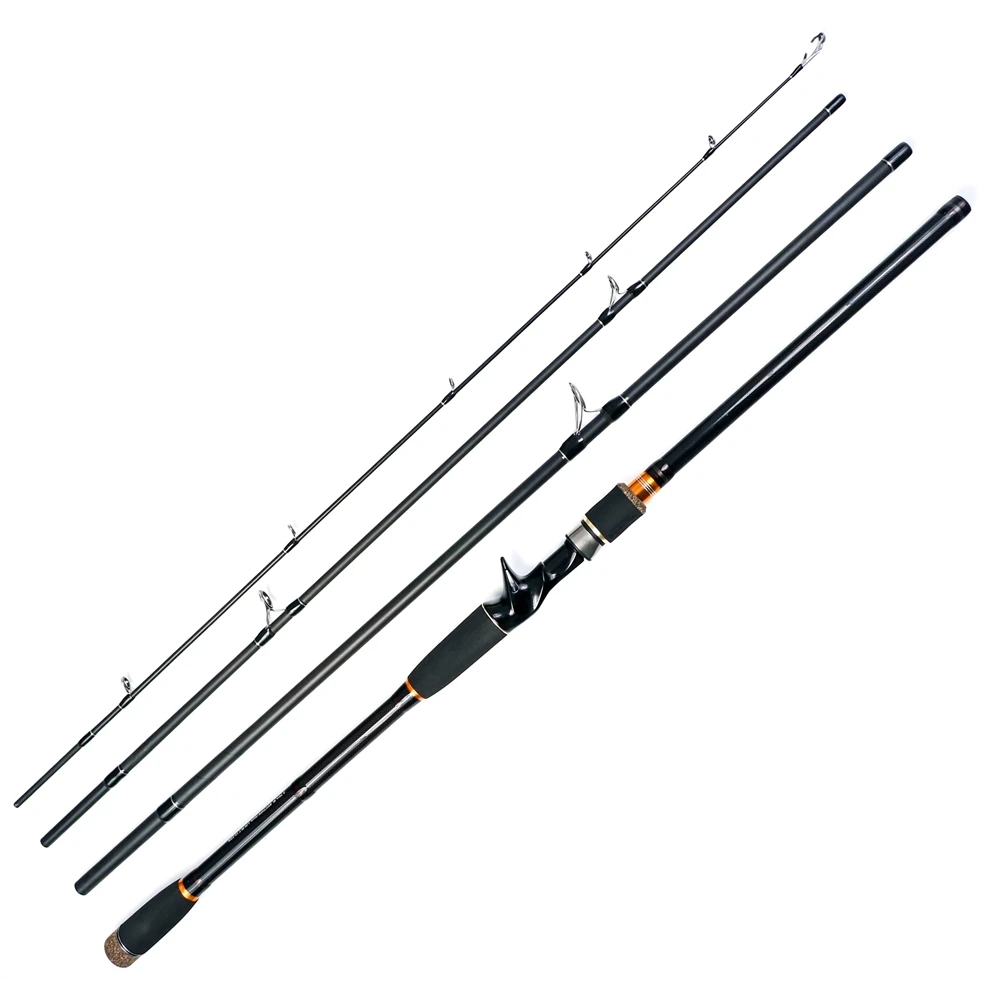 

JOHNCOO NEWEST 2.1m 2.4m 2.7m Casting Rod High Carbon Fishing Rod 4 Sections Spinning Fishing Rod Travel Rod Fishing Tackle