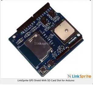 

LinkSprite GPS Shield With SD Card Slot for Arduino free shipping