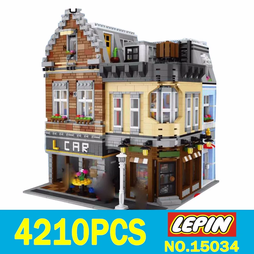 

Lepin 15034 4210Pcs Genuine MOC Series The New Building City Set Building Blocks Bricks Educational Toys Model Gifts