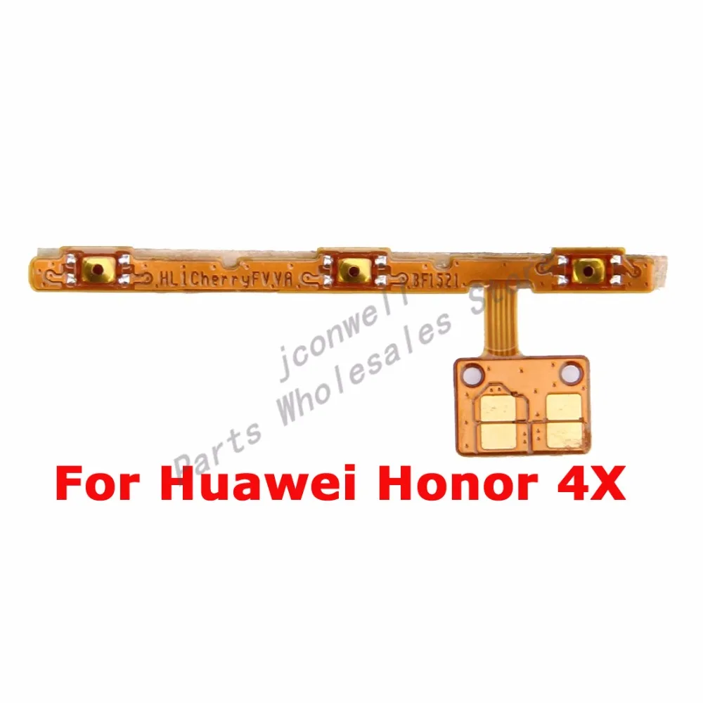 For HW Honor 4X Power On Off Button Flex Cable Mute Volume Switch Flex
