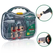 Детский набор для ремонта моделирования мальчик пластиковая электрическая игрушка-сверло обучение маленьких детей класс пластиковая игрушка подарок