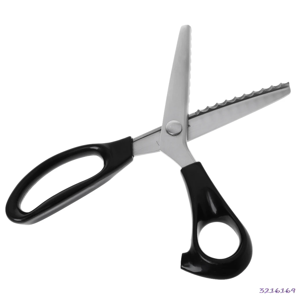 Zig Zag швейная Cut пошив одежды портной сдвига Scissor Leather Craft зубы круг