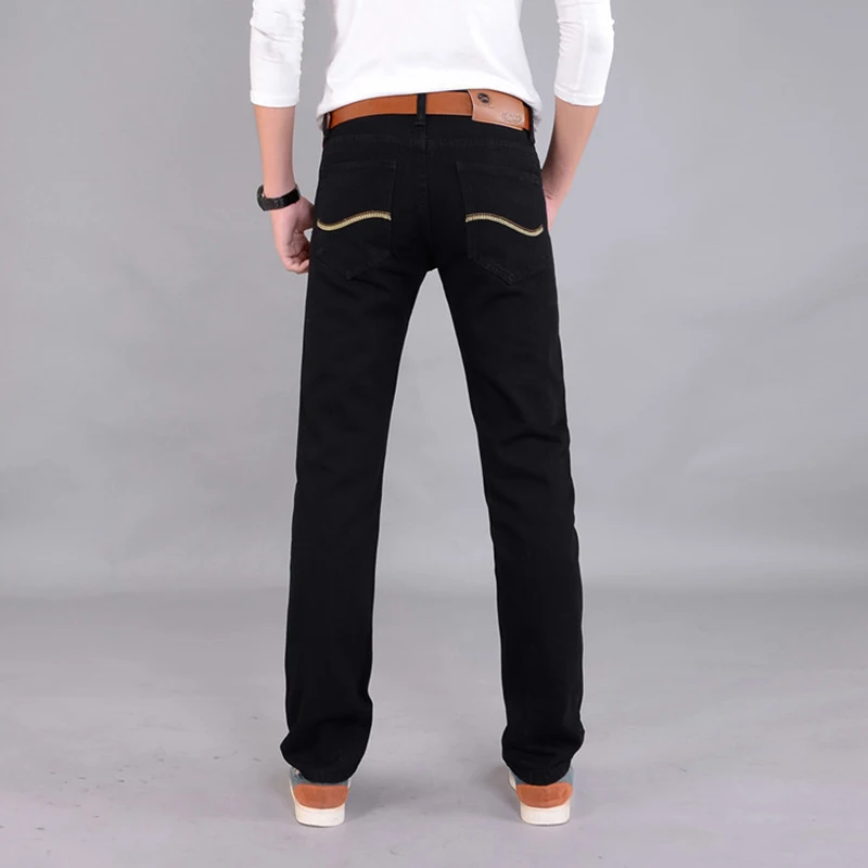 Hot Sale 2017 New Arrival Four Season Men Jeans,Retail & Wholesale Slim Straight Black/Blue Color Brand Cotton Jeans Men SIZE 38 Hot Sale 2017 New Arrival Four Season Men Jeans,Retail & Wholesale Slim Straight Black/Blue Color Brand Cotton Jeans Men SIZE 38