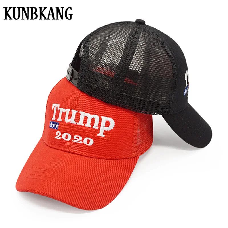 Новинка Лето 2020 кепка Трампа красная сетчатая бейсболка с вышивкой и надписью KEEP