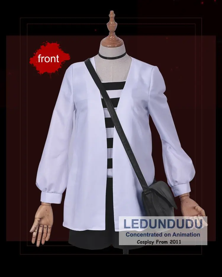New Anime Angels of Death Rachel Gardner Isaac Foster Uniform Outfit Game Ray Zack Cosplay Costumes for Halloween Party (13)