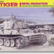 DRAGON 1/35 масштаб Германия модель танка 6600 Pz. Kpfw. VI Ausf. E Tiger I первоначальное производство s. Pz. Abt.502 1942/43