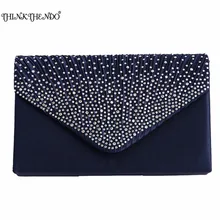2017 Luxury Shiny Hand Bags Big Envelope Clutch Bag Glitter Ladies Wedding Bags Evening Bags For Women Party Black purse Handba