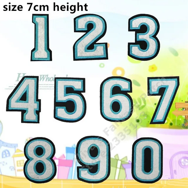 1 pcs arab numbers