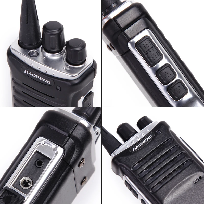 2 шт Baofeng 5 Вт ручной BF 888S я иди и болтай Walkie Talkie двухстороннее Радио 888s UHF 400 470 МГц