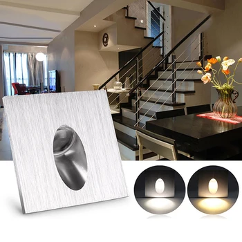 

Square Round LED angle lamp Corner Light Embedded Step Light Outdoor Corner Decorative Light Indoor Night Light