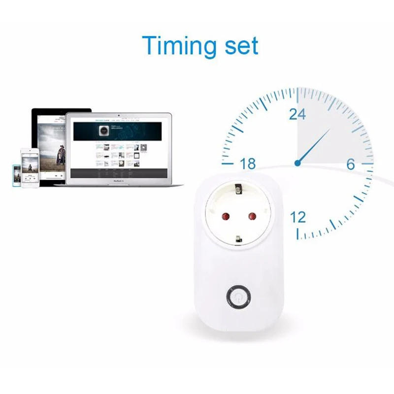 S20 Smart Socket Wifi Wireless APP Remote ITEAD Smart Home Power Socket Timer Switch for Amazon Alexa Google Home Plug HWC