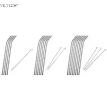 4/6/8 шт чашки металлическая соломинка многоразовые питьевой Нержавеющая сталь соломенная шляпа с чистящая щетка для кружек гнущиеся в вертикальном положении соломы Барные аксессуары