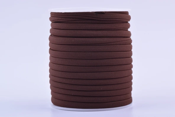 

23 Colors Choices--KONMAY 1 Roll 20 Meters 5.0mm Flat Elastic Cord Stitched Stretchy Lycra Cord--KMEC