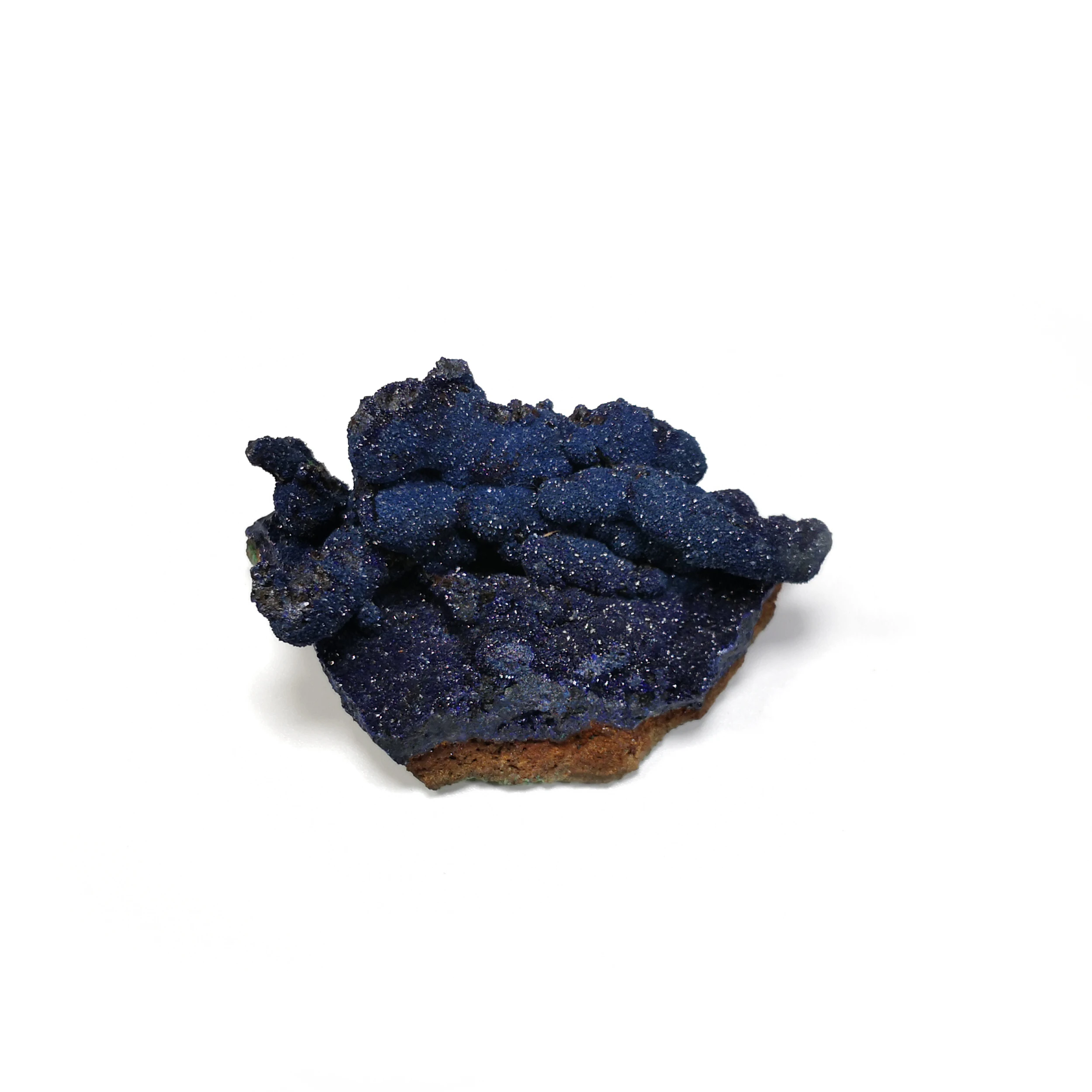 

53.6g NATURAL malachite azurite ore crystal specimens C2-34