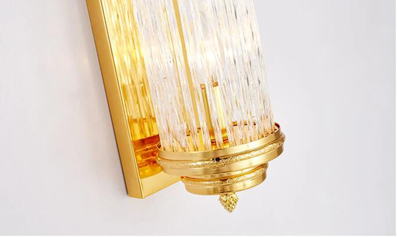 Постмодерн индивидуальный характер скандинавского стекла настенный светильник Гостиная фон украшает светильник