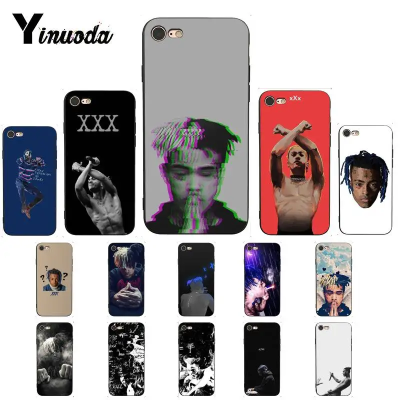 Yinuoda xxxtentacion популярный мальчик крутой узор Новый чехол для телефона iPhone 8 7 6 6S 6Plus 5