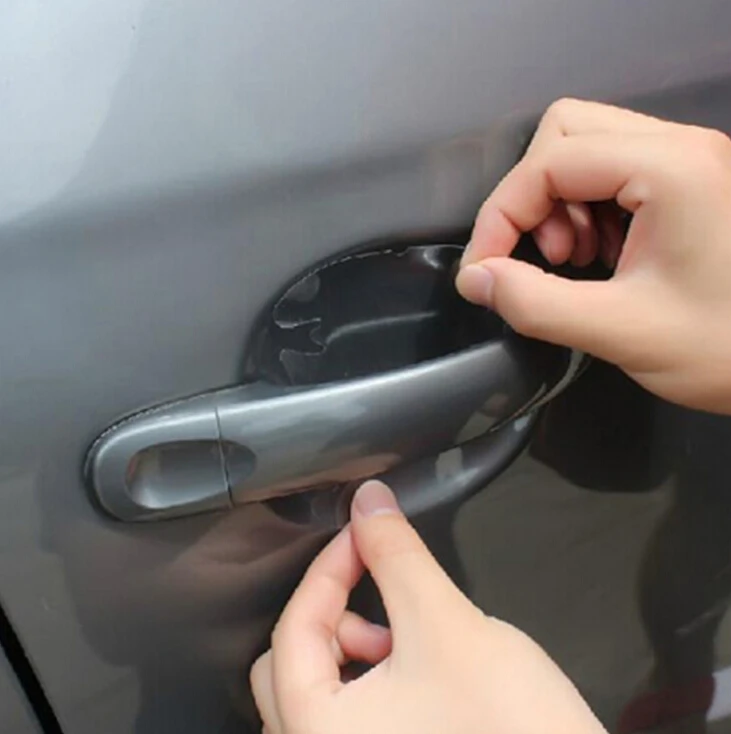 2018 NEW Car door handle stickers protector film for Geely Vision SC7 MK CK Cross Gleagle Englon SC3 SC5 SC6 Panda | Автомобили и