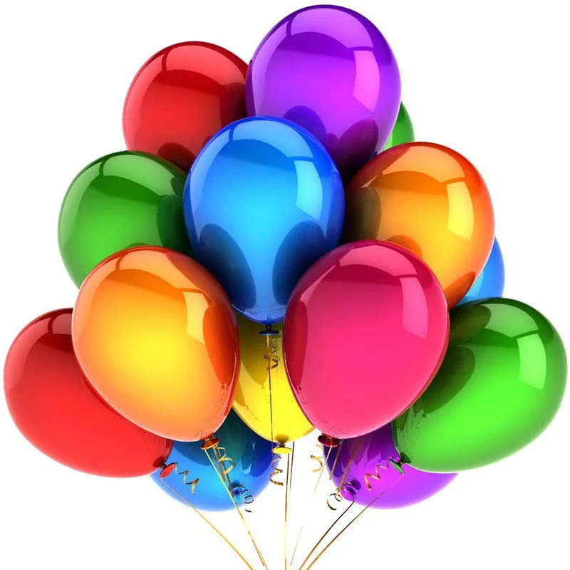 10 шт 12 дюймов 2,8 г латексные шары надувные воздушные шары для свадебного украшения с днем рождения украшения плавающие воздушные шары вечерние принадлежности - Цвет: Multiple Colour