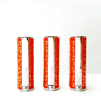 

Red round Plastic Lipstick Tube Empty packing Bottle Batom Lip Balm Containers DIY Good Quality F20173041