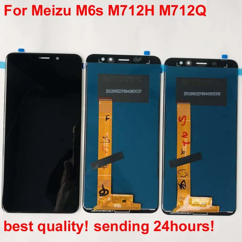 Original New For 5.7&quot Meizu M6S Meilan S6 Mblu M712H M712Q LCD Screen Display+Touch Panel Digitizer Assembly M6s S6|touch screen digitizer|lcd