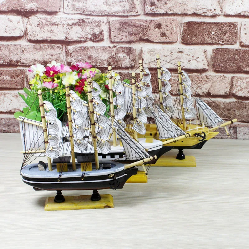 Vintage Home Decor Wood Sailboat Ship Model Collectible Ornament ... Vintage Home Decor Wood Sailboat Ship Model Collectible Ornament ...