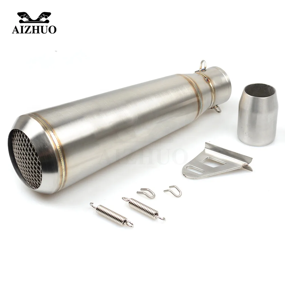 

36-51MM Motorcycle Universal Exhaust Pipe Muffler FOR suzuki sv650 gsf katana hayabusa HONDA shadow 600 750 1100 CBR 125R