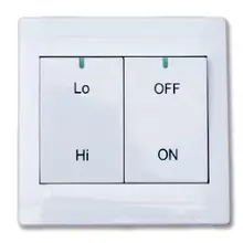 Устройство для скорости вентилятора два переключателя скорости для любителей