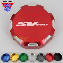 Motorcycle Front Brake Master Cylinder Fluid Reservoir Cover Oil Cap For SUZUKI SV650 SV 650 1999-2008 2007 2006 2005 2004 2003 Motorcycle Front Brake Master Cylinder Fluid Reservoir Cover Oil Cap For SUZUKI SV650 SV 650 1999-2008 2007 2006 2005 2004 2003