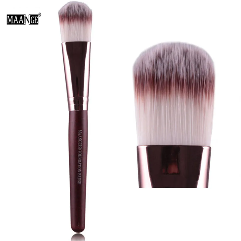 

2017 Popular 1pcs Face Makeup Brush set Mask Painting Brush Foundation Flat Top Brushes For Face Cosmetics Hand to Make up