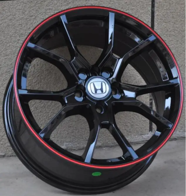 Yeni 17 inç 17X7.5 5x114.3 4X100 araba alüminyum alaşım jant jantlar ...