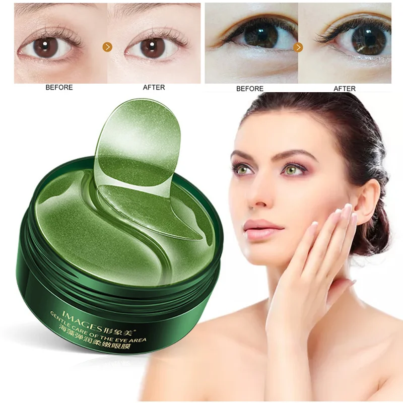 

60pcs Seaweed Eye Mask Nourishing Moisturizing Hydration Eye Patches Dark Dircles Remove Wrinkle Eye Skin Care TSLM1