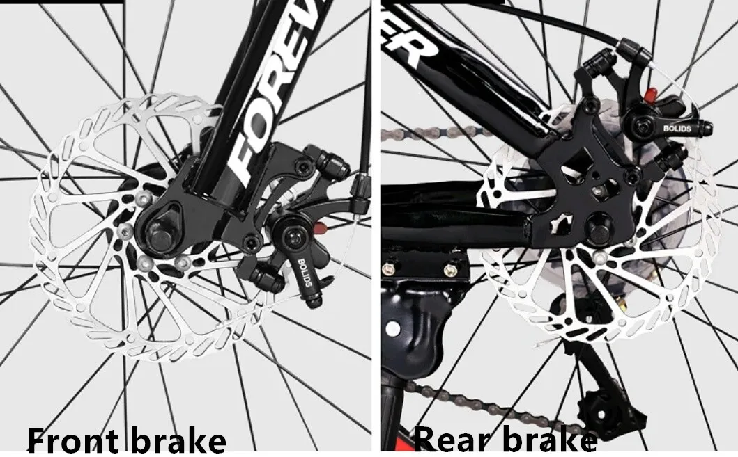 Discount Double Disc Brake For 24 Speed 20 Inch Variable Speed High Carbon Steel Frame Of Mountain Bicycle For Children And Adolescents 6