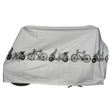 Bike Motorcycle Rain Dust Cover Waterproof Outdoor Scooter Protector Gray For Bike Bicycle Cycling New Newest