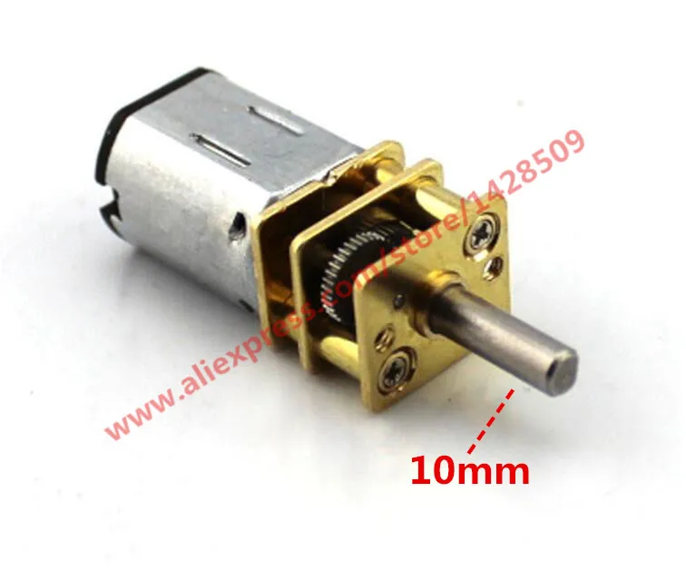

1 set GA12-N20 10mm Long axis hight quanlity metal Micro DC-motor gear motor change speed gear box and reduction gearbox