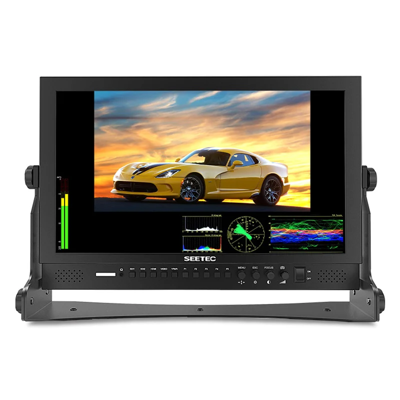 

Seetec P173-9DSW 17.3 Inch FHD 1920x1080 Broadcast Monitor with 3G-SDI HDMI Waveform Vector Scope LCD Director Monitor