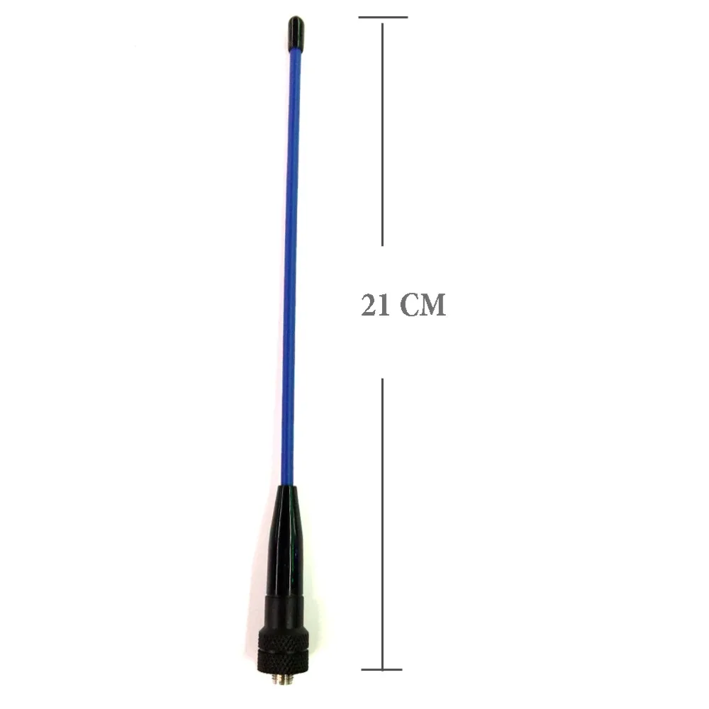 Handheld Antenna Dual Band VHFUHF 144430MHz 2.153.0dB Flexiable Spring Whip SMA-F for  UV-B5 UV-B6 777S GT-3 PX-888 (3)