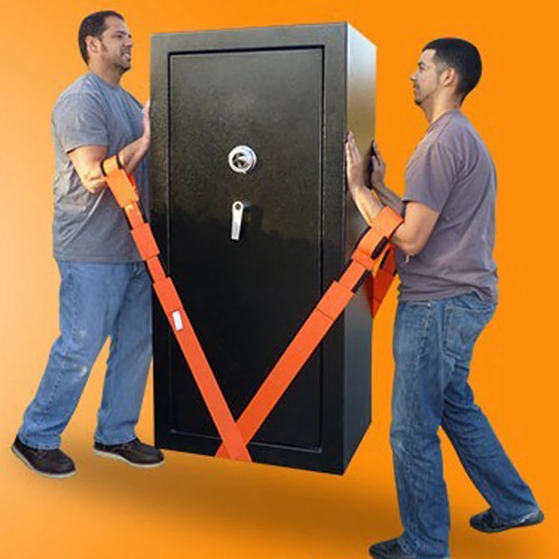  Strap String for Forearm Lifting Moving Furniture Heavy Item Transport Belt Easier Carry Anti-Slip 