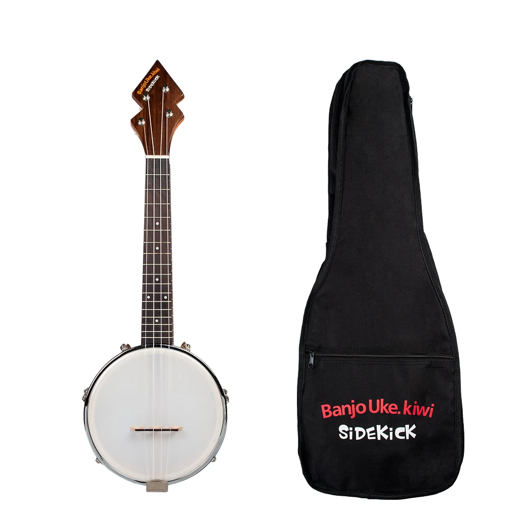 Banjolele BanjoUke SideKick Tenor Banjolele W/Gig Bag+ тюнер+ ремень BANJOUKE для укулеле, банджо семейный инструмент 26 дюймов