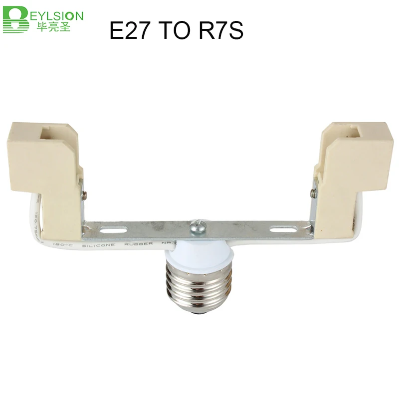 

BEYLSION NEW E27 to R7s led 78mm Converter Base Screw Light Lamp Bulb Holder Adapter Socket E27 To R7s Lamp Holder Converters