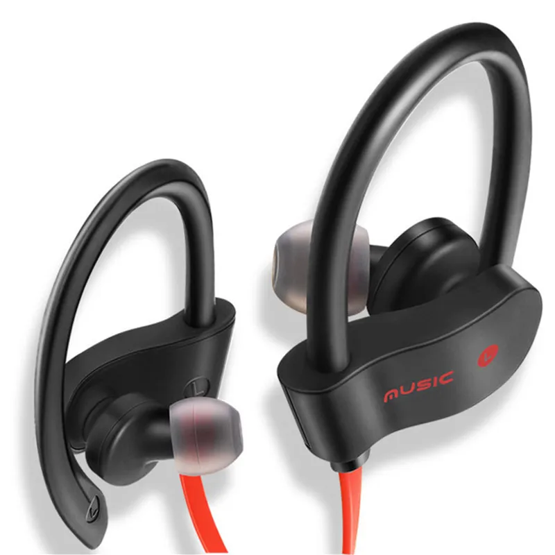 4.1 Bluetooth Headset Headphones Wireless Headphone Microphone Sport