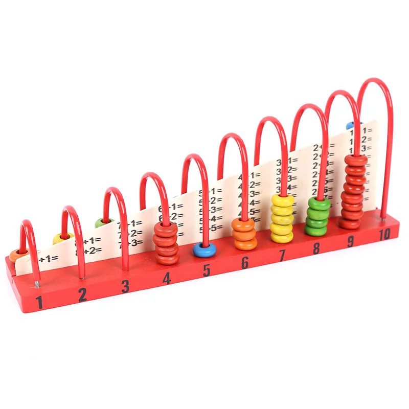 

Kids Wooden Toys Child Abacus Counting Beads Maths Learning Educational Toy Math Toys Gift