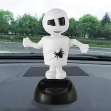 Солнечные танцы Хэллоуин качающийся анимированные Bobble Танцующая Игрушка Декор автомобиля July2 падение ShippingA17