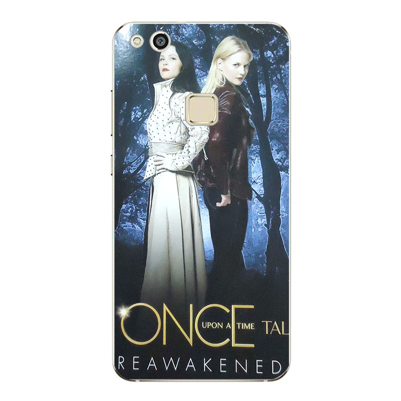 Чехол книжка Once Upon A Time мягкий силиконовый чехол из ТПУ для телефона Huawei P9 P10 P20 Lite