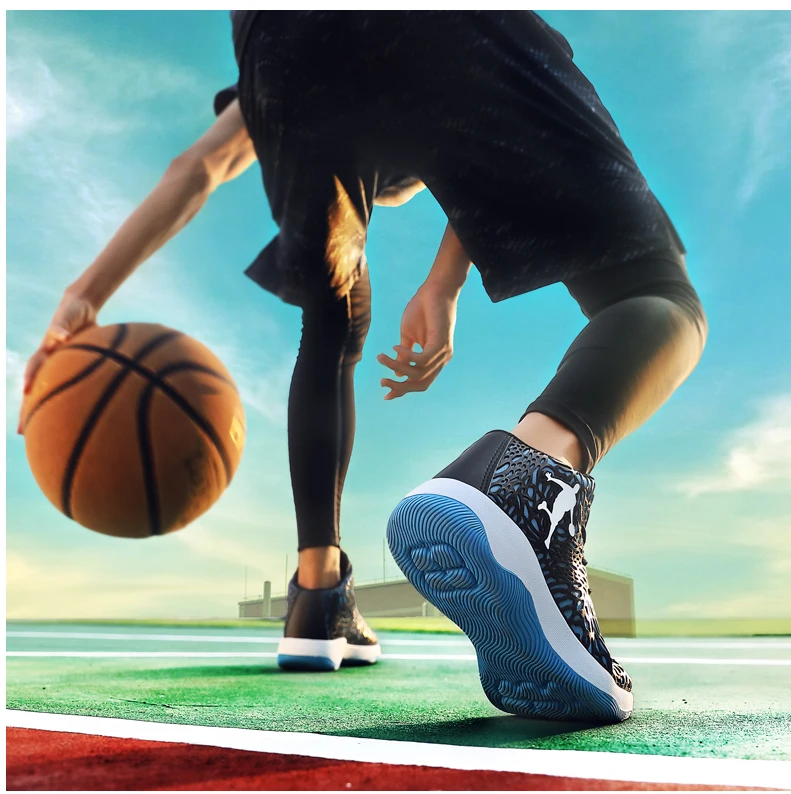 Баскетбольные кроссовки Jordan, дышащие, противоскользящие, баскетбольные кроссовки, мужские, на шнуровке, спортивные, для спортзала, ботильоны, обувь Basket Homme