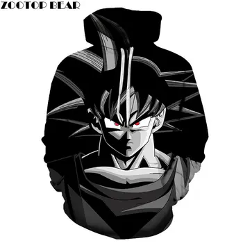 

3D Printed Red Eyes Dragon Ball Men Pullover Sweatshirt Pullover Hoodie Streetwear Sweatshirt Fashion Men Hoodie ZOOTOP BEAR
