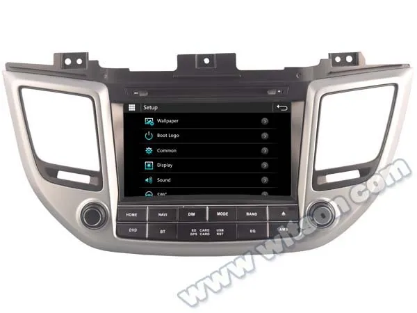 

8" Special Car DVD for Hyundai Tucson/ix35 2016-2017 with Tire Pressure Monitoring System Support & Front DVR Camera Support